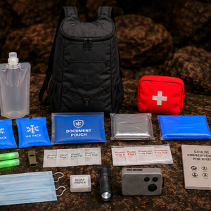 Kit Emergência AEGI72 BASIC | PRETO